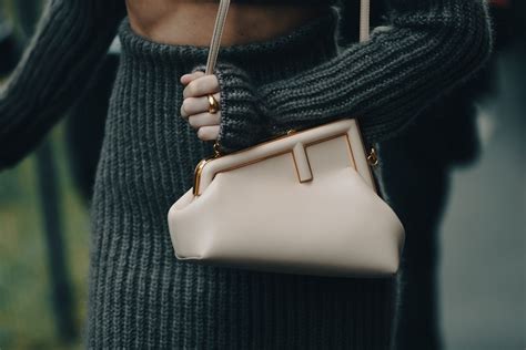 fendi first street style|fendi first purses.